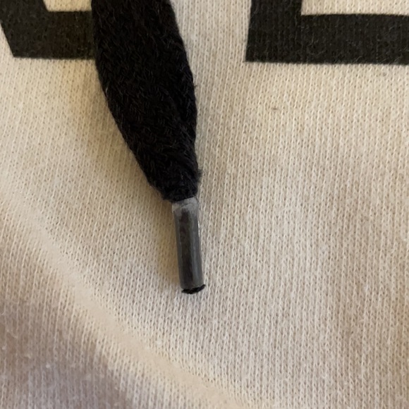 Off white Pink zip up hoodie - Picture 5 of 5